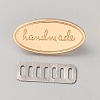 Iron Decorative Buckles IFIN-WH0816-005G-1