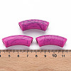 Opaque Crackle Acrylic Beads LS-MACR-S372-001N-002-4