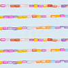 4 Strands Natural Freshwater Shell Dyed Beads Strands SHEL-SC0001-75-6