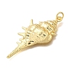 Brass Pendants KK-Z125-05G-2