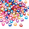 Opaque Acrylic Beads OACR-BT0001-01-4