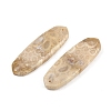 Natural Fossil Coral Pendants G-B187-01C-10-2