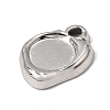 304 Stainless Steel Pendant Cabochon Settings SA-CBA9B1E-01C-P-2