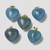 Natural Aquamarine Pendants G-I311-A42-G-4