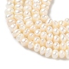 Natural Cultured Freshwater Pearl Beads Strands PEAR-C004-02B-4
