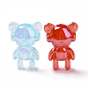 Transparent Acrylic Imitation Jelly Beads OACR-P011-11C-2