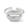 Non-Tarnish 304 Stainless Steel Open Cuff Rings RJEW-H217-01P-2