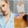 36Pcs Plastic with Rhinestone Brooches JEWB-GA00008-4
