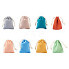 Magibeads 40Pcs 8 Colors Polycotton Canvas Packing Pouches ABAG-MB0001-07-2