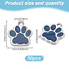 50Pcs Alloy Enamel Charms ENAM-GO0001-15A-2
