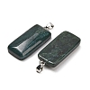 Natural Moss Agate Pendants GG-CBAA0EE-01P-08-3