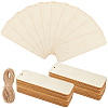 DIY Wood Bookmarks Making Kits WOOD-SP0001-21D-1