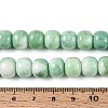 Ombre Effect Dyed Glass Beads Strands GLAA-N067-01A-18-4