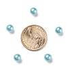 ABS Plastic Imitation Pearl Round Beads MACR-F033-8mm-01-3