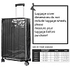 Transparent PVC Luggage Cover AJEW-WH20080-52P-4