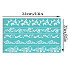 Self-Adhesive Silk Screen Printing Stencil X1-DIY-WH0338-363-2
