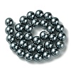 Eco-Friendly Glass Pearl Beads Strands HY-A008-14mm-RB077-2