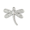 304 Stainless Steel Dragonfly Pendants X-STAS-S186-08C-P-1