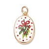 Printed Brass Pendants KK-CBA9B3D-02G-03-1
