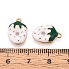 Alloy Enamel Charms PALLOY-T092-34G-02-3