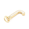 Rack Plating Brass Pendants X-KK-C065-05J-G-2