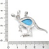 Synthetic Turquoise Pendants G-A176-A12-2