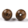 Natural Wood Beads Y-WOOD-S659-18-LF-2