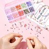 1200Pcs 10 Colors Baking Paint Transparent Glass Beads GLAA-CJ0002-86-4