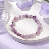 Natural Lepidolite Beads Kids Bracelets BJEW-JB10611-05-2