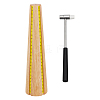 1Pc Jewelry Tool Round Wooden Bracelet Sizing Bangle Mandrel TOOL-PH0001-97-1