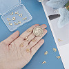 SUNNYCLUE 24Pcs 12 Style 12 Constellations Manual Polishing 304 Stainless Steel Charms STAS-SC0004-55-3