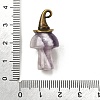 Natural Amethyst Mushroom Pendants G-D311-02AB-04-3