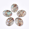 Synthetic Aqua Terra Jasper Pendants G-S329-067-1