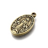 Brass Pendants KK-G525-19AB-2