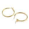 Ion Plating(IP) 316 Surgical Stainless Steel Hoop Earrings for Women EJEW-C053-08B-G-2