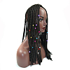 Aluminum Dreadlocks Beads Hair Decoration ALUM-S013-01-3