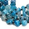 Natural Dragon Veins Agate Beads Strands GG-L001-I01-01E-3