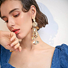 20Pcs Brass Stud Earring Findings KK-BC0008-58-6