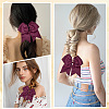 2Pcs Rubber Hair Ties MRMJ-SC0001-49K-6