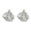 Ocean 304 Stainless Steel Pendants LS-STAS-P390-01D-P-1