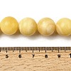 Natural Yellow Jade Beadd Strands G-A274-A01-10mm-01-5