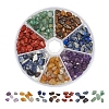 101.5G 7 Colors Natural Mixed Gemstone Beads G-YW0001-12-1