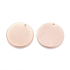 Ion Plating(IP) 304 Stainless Steel Pendants STAS-I124-03A-RG-2