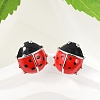 Brass Stud Earrings EJEW-C134-02P-3