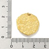Real 18K Gold Plated Vacuum Plating 304 Stainless Steel Pendants STAS-L278-003G-10-3