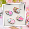 240g Cartoon Snack Opaque Resin Cabochons RESI-SC0036-51-5