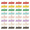 64Pcs 8 Colors Alloy Enamel Pendants ENAM-PJ0001-14-1