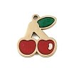 304 Stainless Steel Enamel Charms STAS-I338-01G-13-1