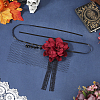 Nylon and Polyester and PP Plastic Halloween Headwear for Women Girls OHAR-WH20012-03-3