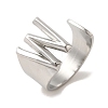201 Stainless Steel Finger Rings RJEW-H223-04P-W-3